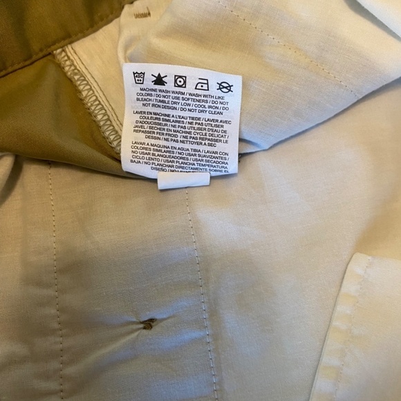 Nike‎ Golf -Men's Shorts-Standard Fit Flat Front-Khaki-Beige-Dri Fit- Size 42 - Picture 9 of 9